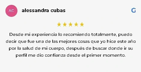 Testimonio de Google 1